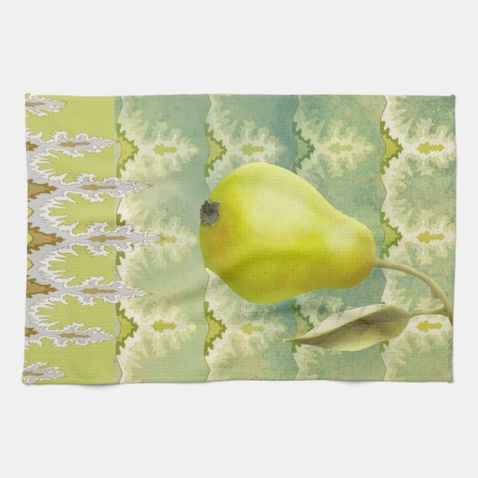 Abstracte peren theedoek (Horizontaal)
