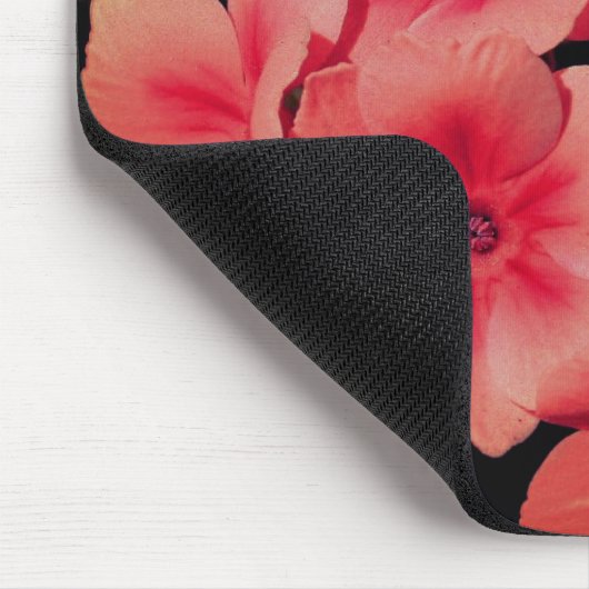 Abstracte Permroopbloem Muismat (Hoek)