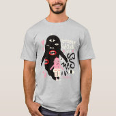 Abstracte persoonlijke groei t-shirt (Voorkant)