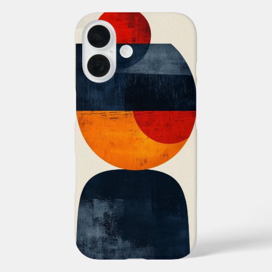Abstracte persoonlijke telefoonhoes Case-Mate iPhone case (Achterkant)