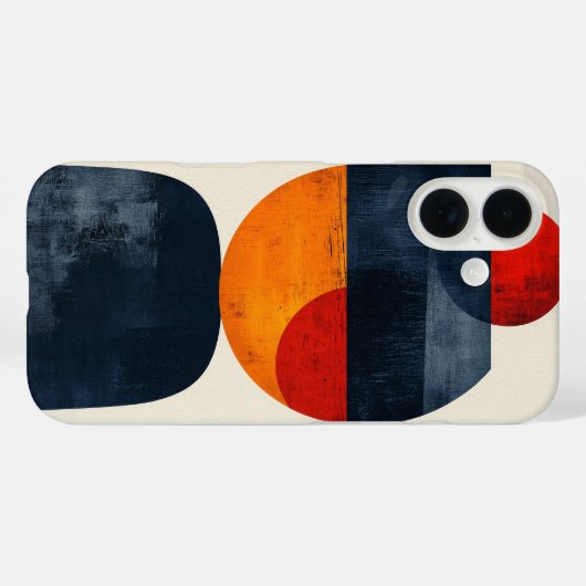 Abstracte persoonlijke telefoonhoes Case-Mate iPhone case (Achterkant (horizontaal))