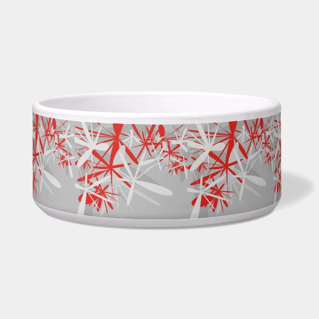 Abstracte Pet Bowl Voerbakje (Voorkant)