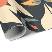 Abstracte Petal Symphony Cadeaupapier (Rol Hoek)