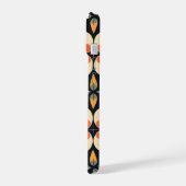 Abstracte Petal Symphony iPhone 15 Case (Linkerkant)