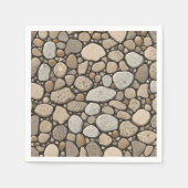 Abstracte Petoskey-steen Servet (Voorkant)