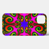 Abstracte Phoenix Flower Fractal Case-Mate iPhone Case (Achterkant (horizontaal))
