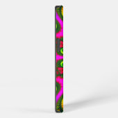 Abstracte Phoenix Flower Fractal iPhone Hoesje (Rechterkant)