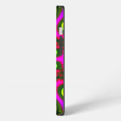Abstracte Phoenix Flower Fractal iPhone Hoesje (Linkerkant)