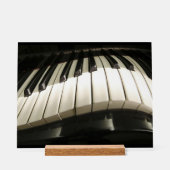 Abstracte pianoketoestel acryl bord (Voorkant)