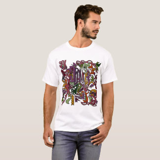 Abstracte Picasso-stijl T-shirt