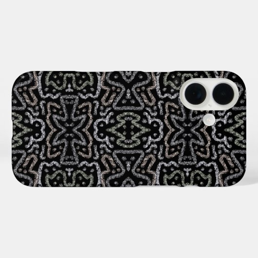 Abstracte Pijl Grunge Patroon En Zachte Pastels Case-Mate iPhone Case (Achterkant (horizontaal))