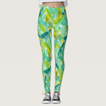 Abstracte pijldriehoek Mint Blue Aqua Patroon