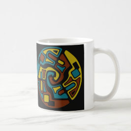 Abstracte pijlen koffiemok