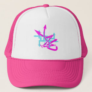 Abstracte pijlen Trucker Hat Pet