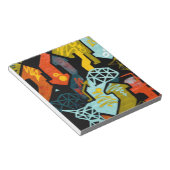 Abstracte Pijlkunst Notitieblok (Schuin)