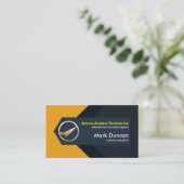 Abstracte piloot voor Logistiek van het vliegtuig  Visitekaartje (Staand voorkant)