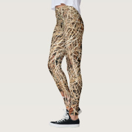 Abstracte Pine Needles Leggings
