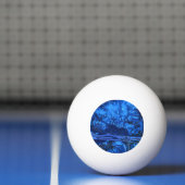 abstracte pingpongbal in de  Ping Ping Ball (Net)