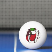 abstracte pingpongbal van "Flying Fish" (Net)