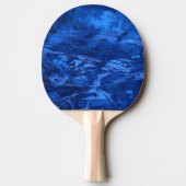 abstracte pingpongpeddel "Deep Water #5" Tafeltennisbatje (Achterkant)