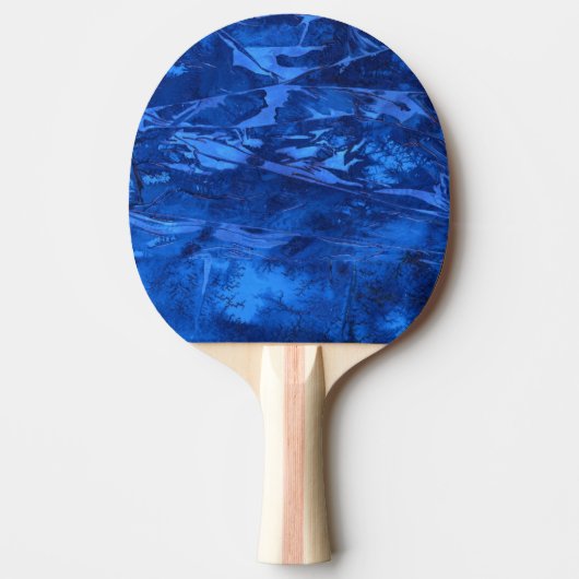 abstracte pingpongpeddel "Deep Water #5" Tafeltennisbatje (Voorkant)