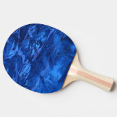 abstracte pingpongpeddel "Deep Water #5" Tafeltennisbatje (Zijkant)
