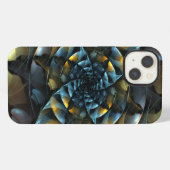 Abstracte Pinwheel Kunst iPhone Hoesje (Achterkant horizontaal)