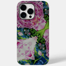 Abstracte pioen waterverf schilderij boho retro