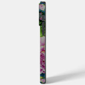 Abstracte pioen waterverf schilderij boho retro Case-Mate iPhone case (Achterkant / Links)