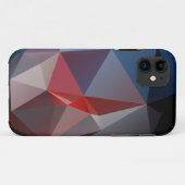 Abstracte piramide van Blues en Reds Hoesje-Mate i Case-Mate iPhone Case (Achterkant (horizontaal))