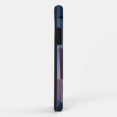 Abstracte piramide van Blues en Reds Hoesje-Mate i Case-Mate iPhone Case (Achterkant/rechts)