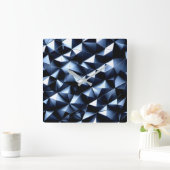 abstracte piramides vierkante klok (Huis)
