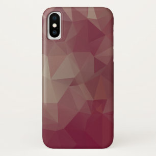 Abstracte piramidkunst van Reds en Pinks Case-Mate iPhone Case