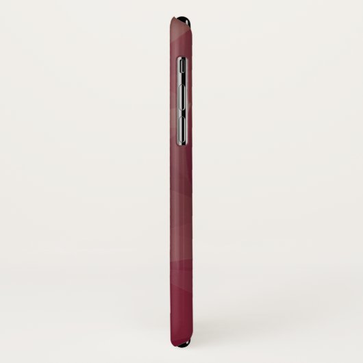 Abstracte piramidkunst van Reds en Pinks Case-Mate iPhone Case (Achterkant/links)