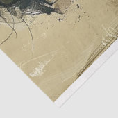 Abstracte Pirate Waterverf Schilderen Decoupage Tissuepapier (Detail)