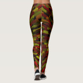 Abstracte Pixels Leggings (Achterkant)