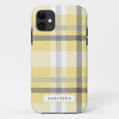 Abstracte plaid Case-Mate iPhone case (Achterkant)