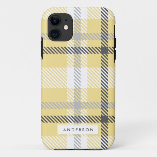 Abstracte plaid Case-Mate iPhone case (Achterkant)