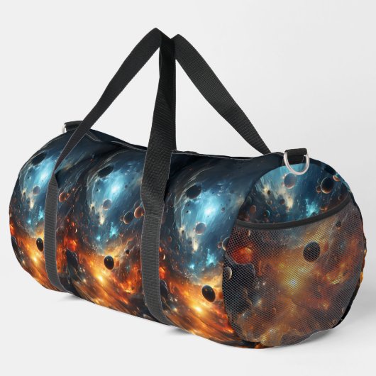 Abstracte planeten plunjezak (Rechterhoek)