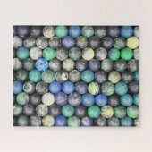 Abstracte planetoïde puzzel legpuzzel (Horizontaal)