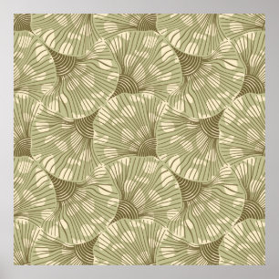 Abstracte planten naadloos patroon. patroon,l poster