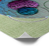 Abstracte planten poster (Hoek)