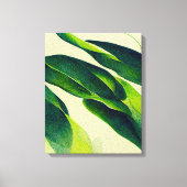 Abstracte Planten Schilderdoek voor wandkunst Canvas Afdruk (Voorkant)