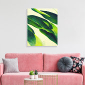 Abstracte Planten Schilderdoek voor wandkunst Canvas Afdruk (Insitu (Woonkamer))