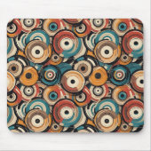 Abstracte platen Muismat (Voorkant)