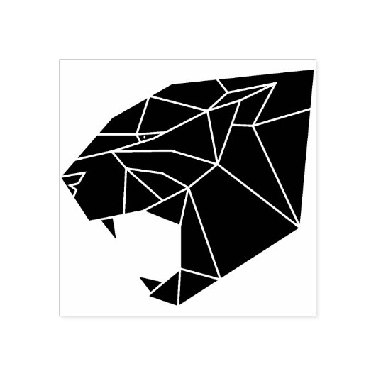 abstracte poema-kop kunststempel rubberstempel (Afrduk)