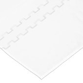 Abstracte Poinsettia Monogram Holiday Tablecloth Tafelkleed (Gekanteld)