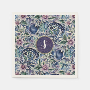 Abstracte Poinsettia Winter Wild Servet