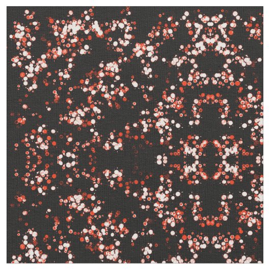 Abstracte poka Dot Fabric Stof (Close Up)