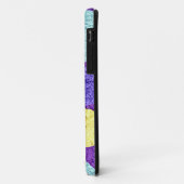 Abstracte poka Dots | Paars geel Aqua Case-Mate iPhone Case (Achterkant/links)